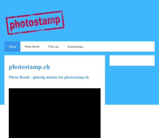Photoshooting  Photo Booth mieten  Eventkarten   photostamp.ch  Öffnungszeit