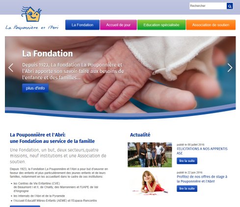 La PouponniÃ¨re et l'Abri   Fondation  Accueil de jour  Education spÃ©cialisÃ©e  Association de soutien  Öffnungszeit