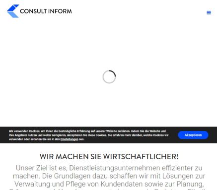 Consultinform AG    Adressverwaltung CRM Consultinform AG Öffnungszeit