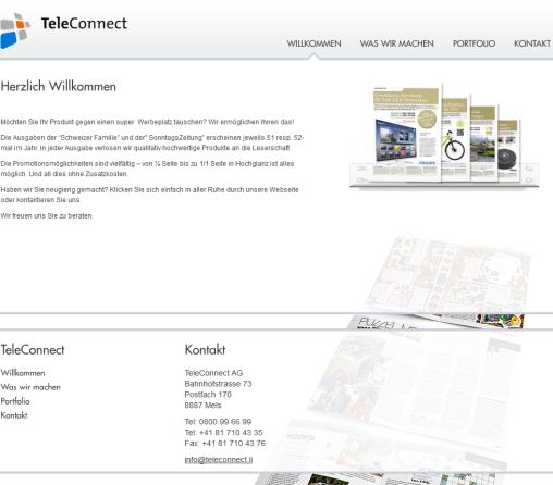 Product Promotion TeleConnect AG &Ouml;ffnungszeit