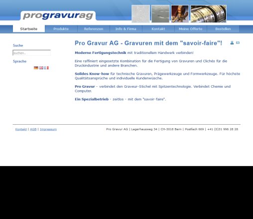 Pro Gravur AG   Öffnungszeit