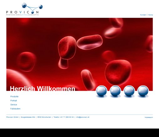 Provicon GmbH – Professional Vital Concepts :: Herzlich Willkommen Provicon GmbH Öffnungszeit