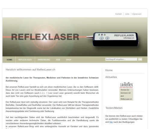 Home: ReflexLaser   Laserbehandlungen mit unserem SoftLaser! skin deep art gmbh Öffnungszeit