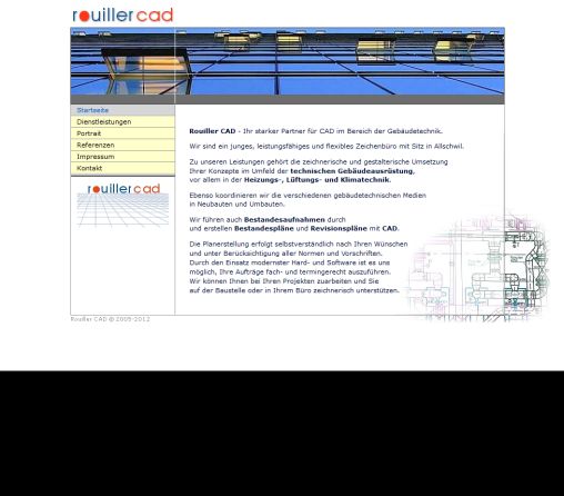 Rouiller CAD   Planungsbüro für Gebäudetechnik  Öffnungszeit