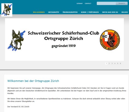 Schweizerischer Schäferhundclub   Ortsgruppe Zürich   SC OG Zürich  Tobelhof  Dübendorf  Gockhausen  Zürich  IPO  BH  SpassSport  ESP  WUSV  Ausscheidung   powered by Contrexx Web Content Management System  Öffnungszeit