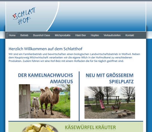 Schlatthof | Buurehof OASE | Häxlibier | Hopfenpepellets | Milchprodukte | Bio Produkte | Hofladen   Öffnungszeit