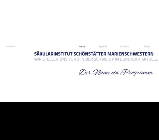 Säkularinstitut Schönstätter Marienschwestern Quarten/Schweiz  Öffnungszeit