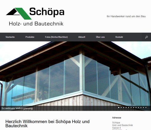 Schoepa | Holz und Bautechnik  Öffnungszeit