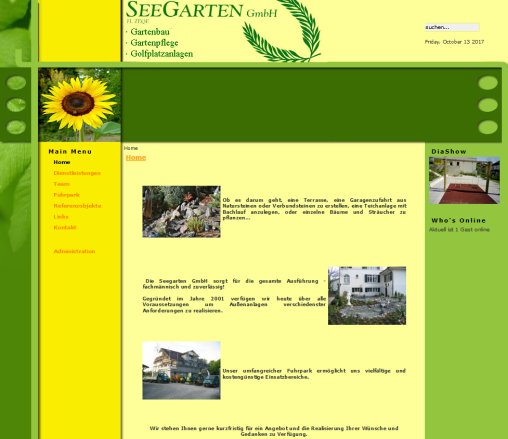 Seegarten GmbH   Home Seegarten GmbH Öffnungszeit