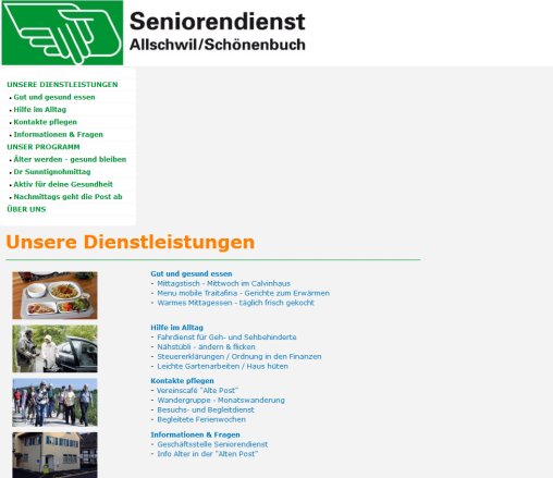 HOME Für mehr Lebensqualität im Alter Erfahrung HOME Für mehr Lebensqualität im Alter Öffnungszeit