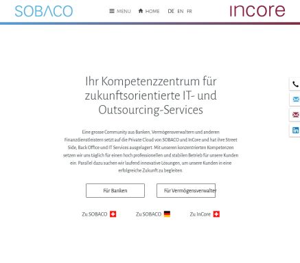 Startseite   Sobaco Banking Solutions SOBACO Solutions AG Öffnungszeit