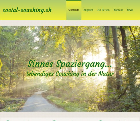 Startseite: social coaching.ch  Öffnungszeit