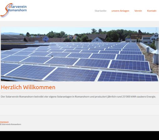 Startseite   Solarverein Romanshorn  Öffnungszeit