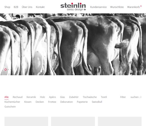 Steinlin Products > Home  Öffnungszeit