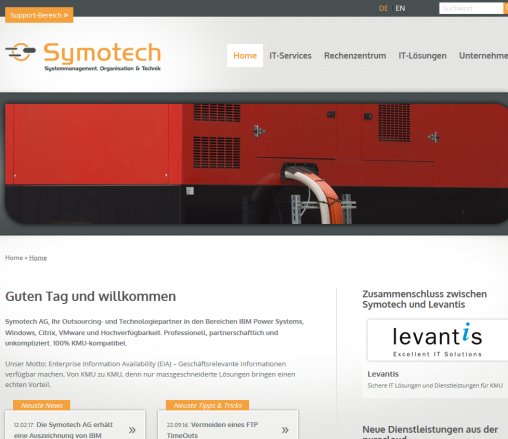 Home | Symotech AG Symotech AG Öffnungszeit