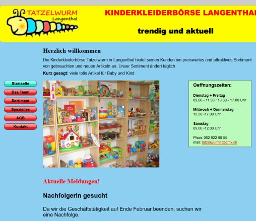 Kinderkleiderbörse Tatzelwurm Langenthal Erfahrung Kinderkleiderbörse Tatzelwurm Langenthal Öffnungszeit