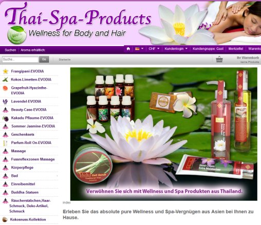 Thai Spa & Wellness Products   Schweizer Shop für Spa  und Wellnessprodukte   Schweizer Shop für Spa  und Wellnessprodukte  Öffnungszeit