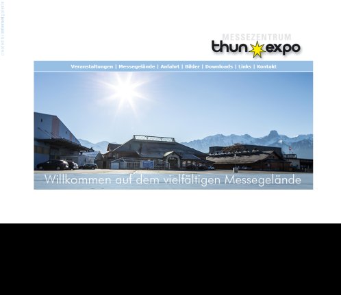 Messezentrum Thun Expo: Home  Öffnungszeit