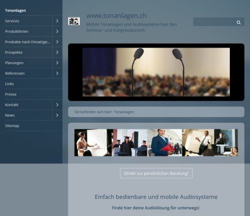 Mobile Tonanlagen und Audiosystem für den Seminar   Schul   und Kongressbereich  Öffnungszeit