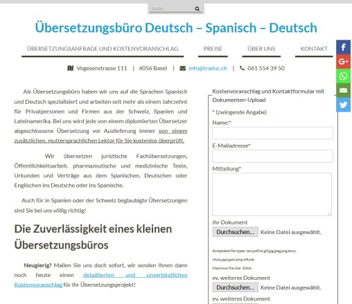 Spanisch Deutsch Spanisch Übersetzer in Basel Schweiz Erfahrung Spanisch Deutsch Spanisch Übersetzer in Basel Schweiz Öffnungszeit