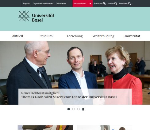 Universität Basel   Willkommen  Öffnungszeit