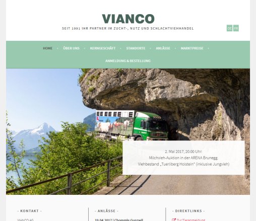 Vianco : HOME VIANCO AG Öffnungszeit