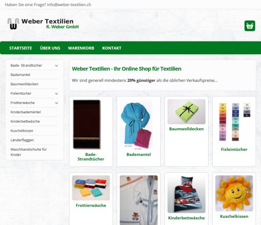 Weber Textilien   Ihr Online Shop f&uuml;r Textilien R.Weber GmbH &Ouml;ffnungszeit