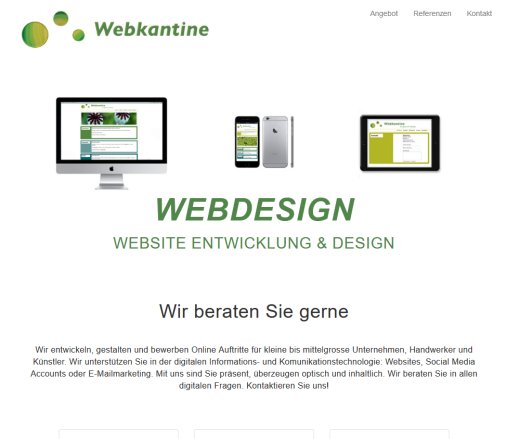 Webkantine   die Agentur für Webdesign  Öffnungszeit