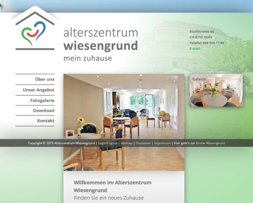 Alters  und Pflegeheim Wiesengrund Stäfa   Home  Öffnungszeit