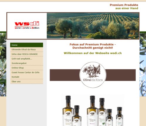 wsdi   RISCA GRANDE Hochwertige Olivenöle aus Portugal   Home  Öffnungszeit