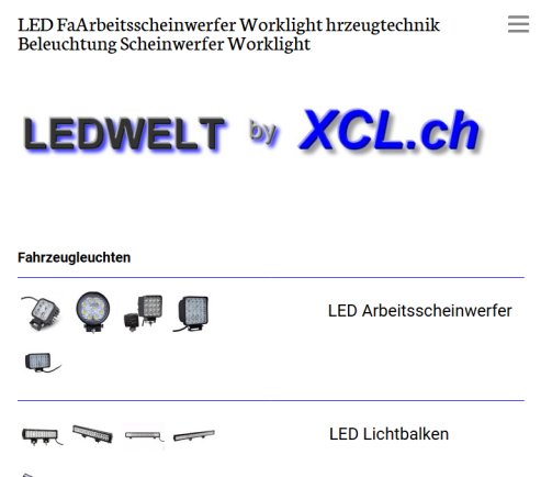 Xenon car light Schweiz   xcl.ch xenon car light  Öffnungszeit