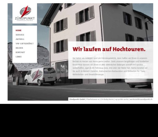 Zündpunkt GmbH   Fahrzeugelektrik: Home  Öffnungszeit